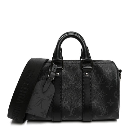 Louis Vuitton Reverse Monogram Eclipse Keepall Bandouliere 25 1 of 9