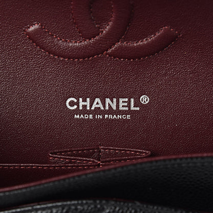 Chanel Caviar Quilted Medium Double Flap Black 6 of 11