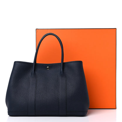 Hermes Negonda Garden Party 36 MM Bleu Indigo 8 of 8