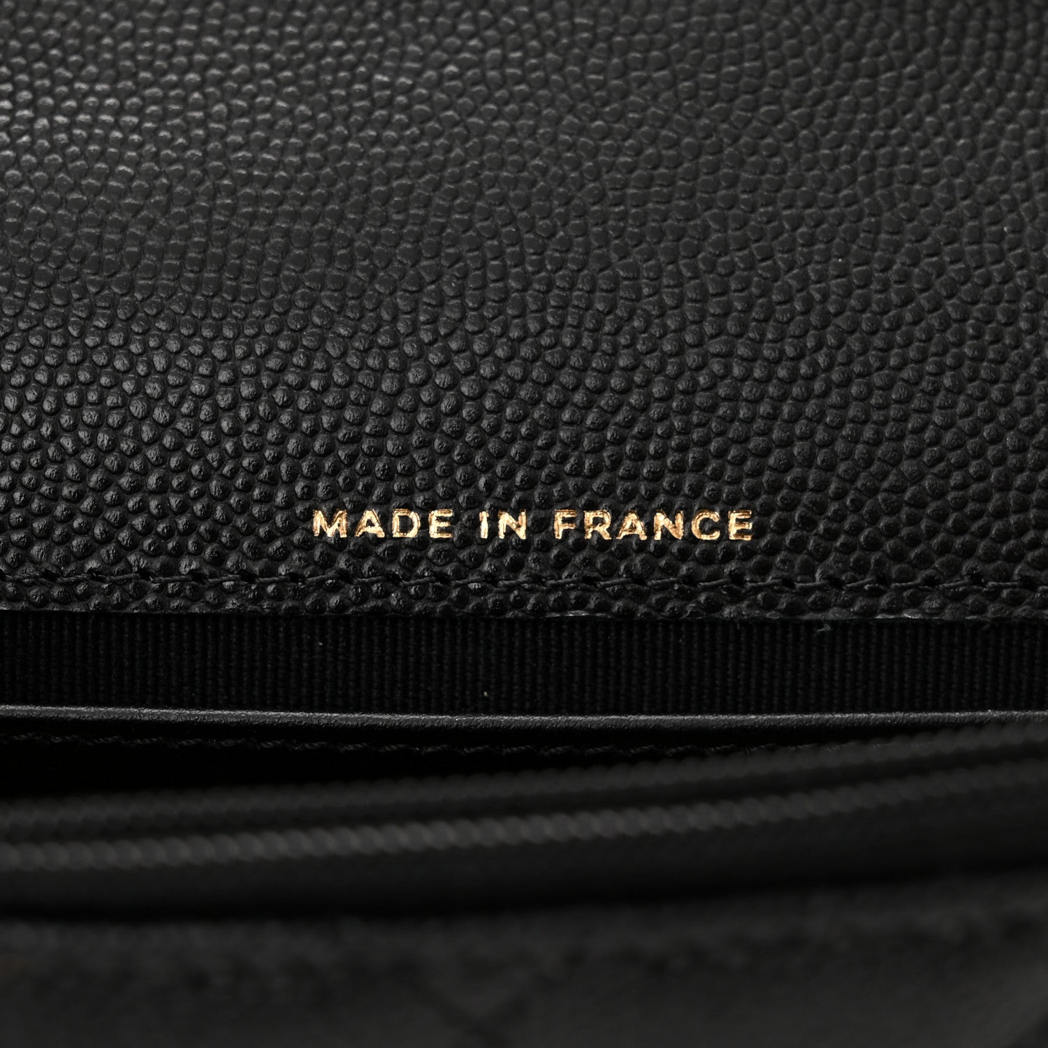 Chanel Caviar Quilted Enamel Coco Casino Flap Phone Holder With Chain Black 7 of 12