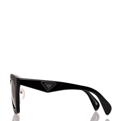 Prada Saffiano Cinema Sunglasses SPR 14S Black 3 of 9