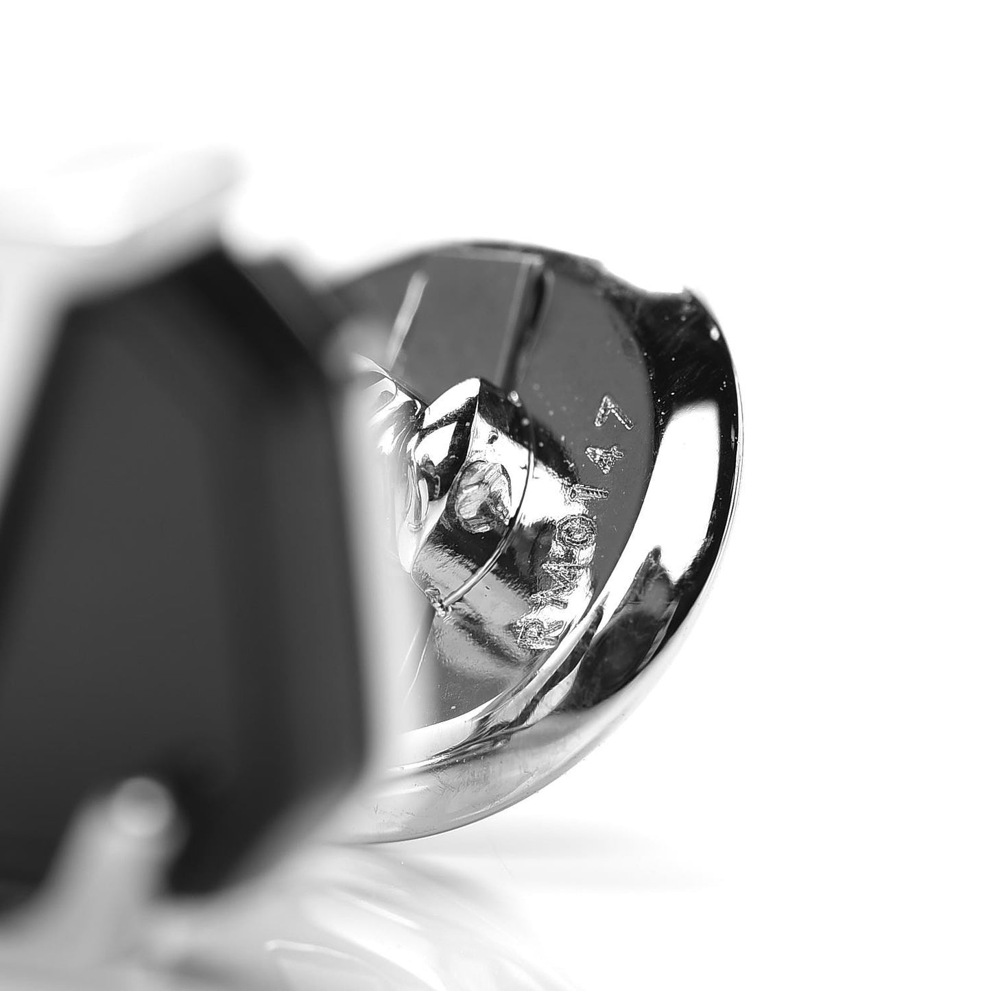 Palladium Horn LV Initiales Cufflinks