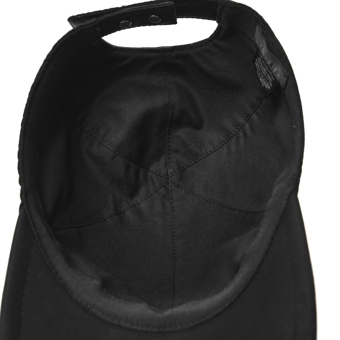 Cotton CC Cap Hat Black White