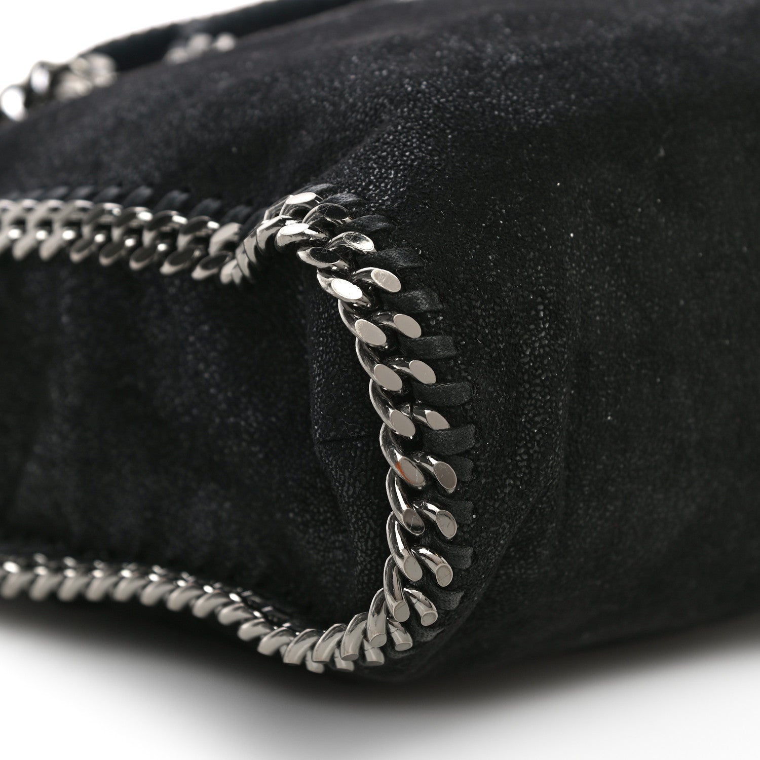 Stella McCartney Shaggy Deer Falabella Zipper Tote Black 9 of 11
