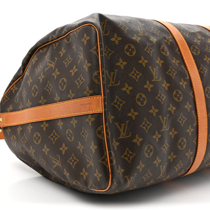 Louis Vuitton Monogram Keepall Bandouliere 55 7 of 16