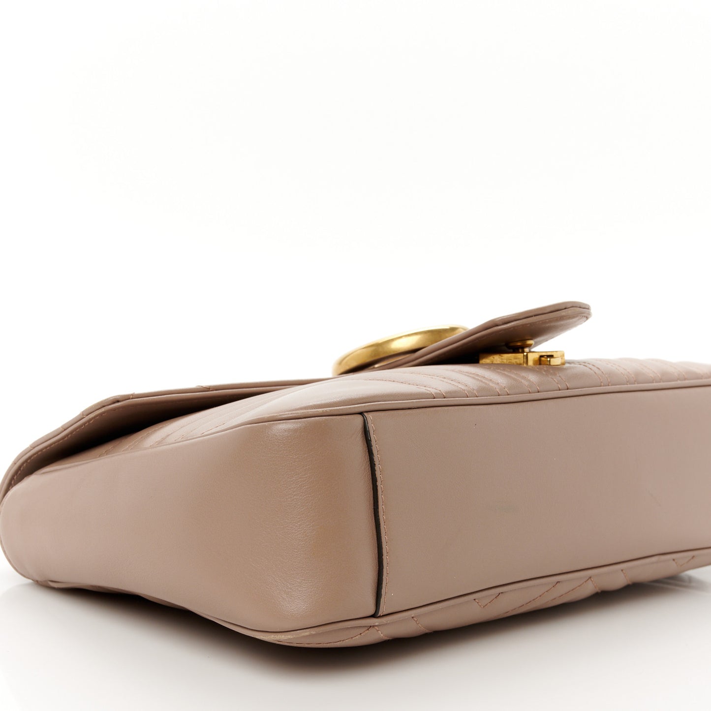 Calfskin Matelasse Medium GG Marmont Shoulder Bag Porcelain Rose