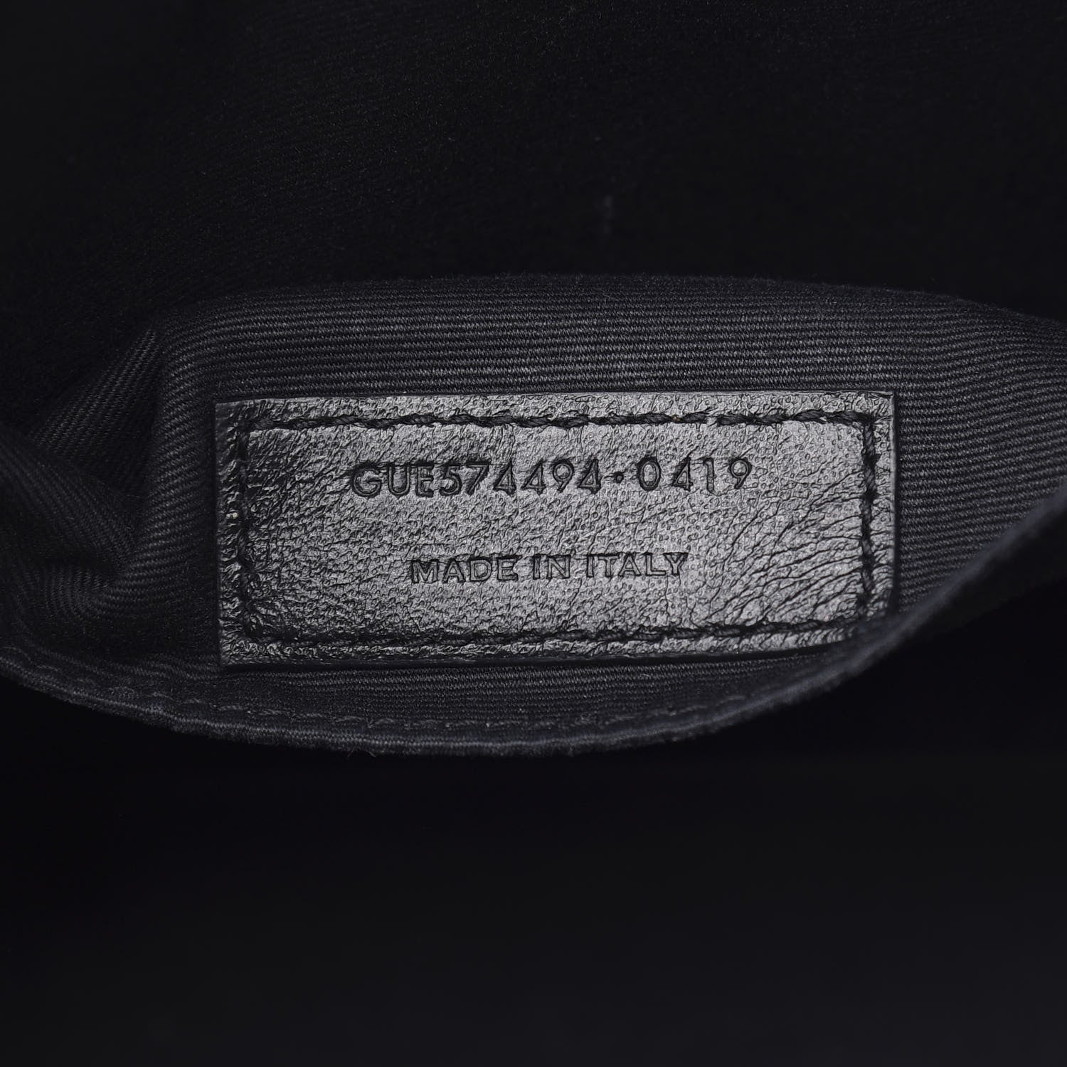 Saint Laurent Calfskin Matelasse Monogram Lou Camera Bag Black 7 of 11