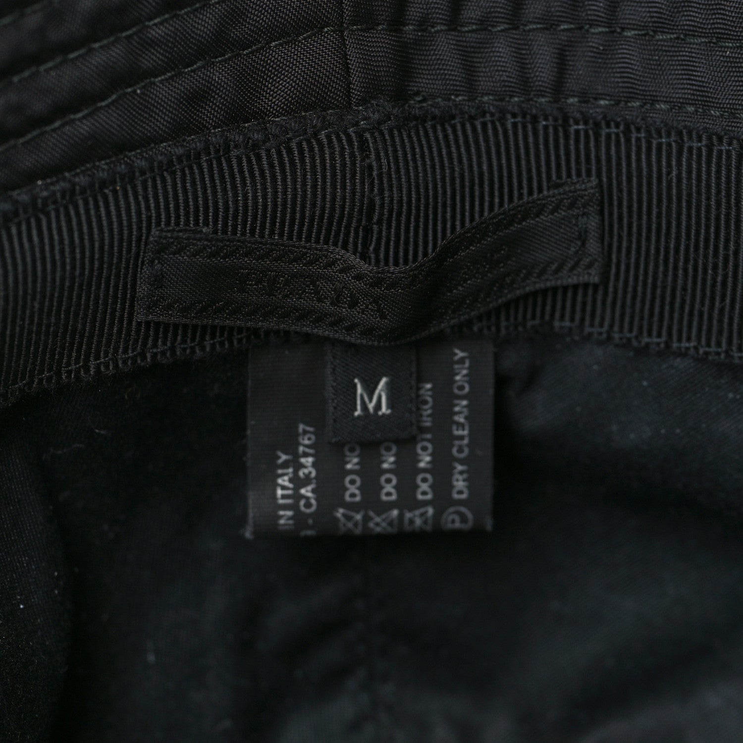 Prada Nylon Bucket Hat M Black 7 of 7