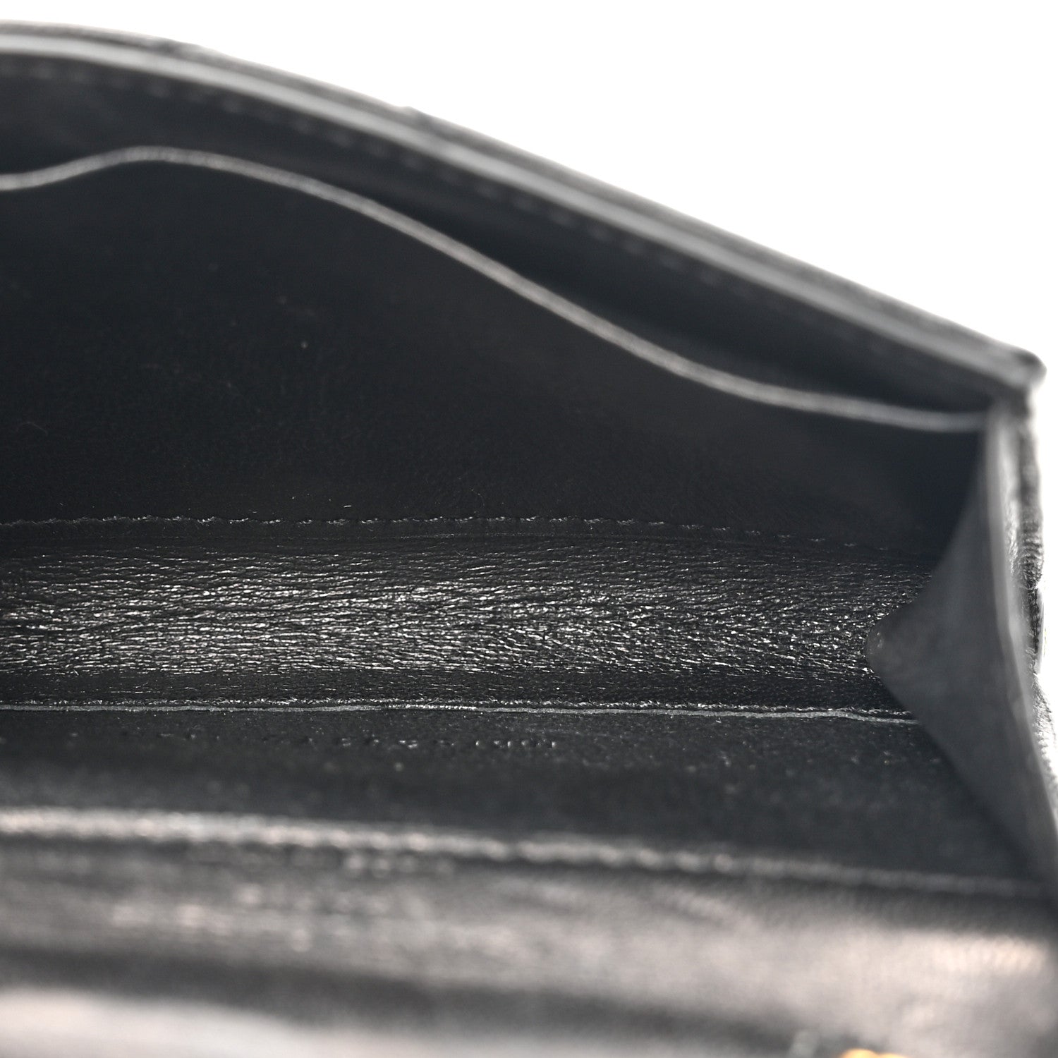 Saint Laurent Lambskin Quilted Monogram Baby Crossbody Bag Black 5 of 14