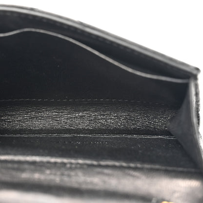 Saint Laurent Lambskin Quilted Monogram Baby Crossbody Bag Black 5 of 14
