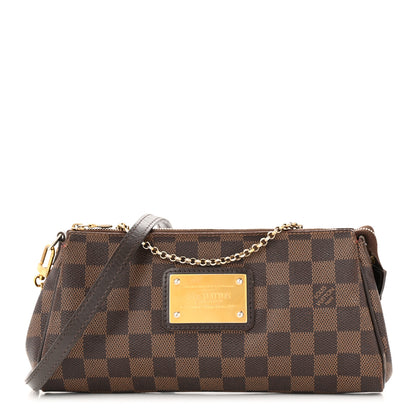 Louis Vuitton Damier Ebene Eva Clutch 1 of 11