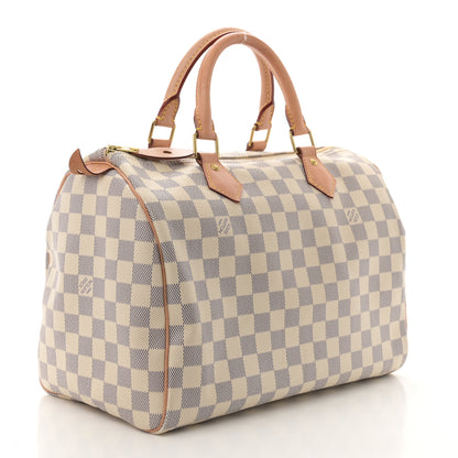 Louis Vuitton Damier Azur Speedy 30 3 of 10