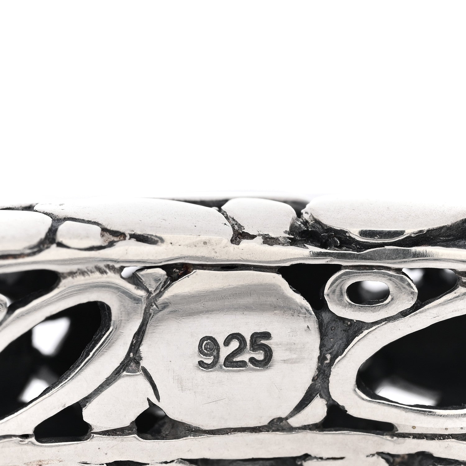 John Hardy Sterling Silver Kali Hinged Bangle Bracelet 3 of 5