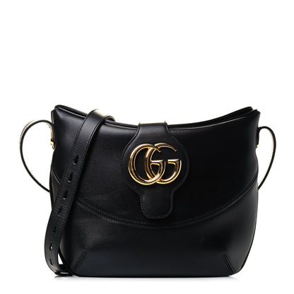 Gucci Calfskin Medium Arli Shoulder Bag Black 1 of 5