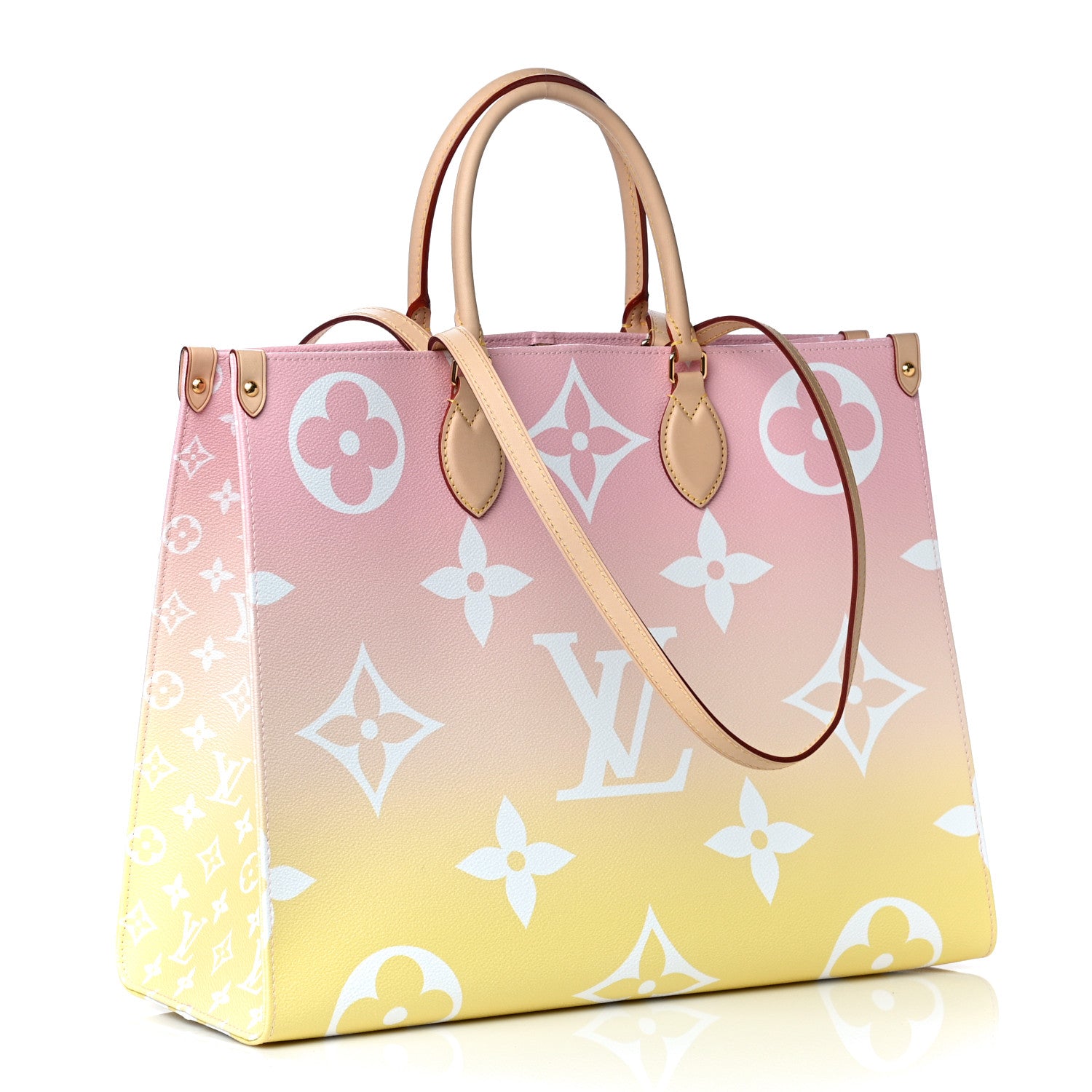 Louis Vuitton Monogram Giant By The Pool Onthego GM Light Pink 2 of 12