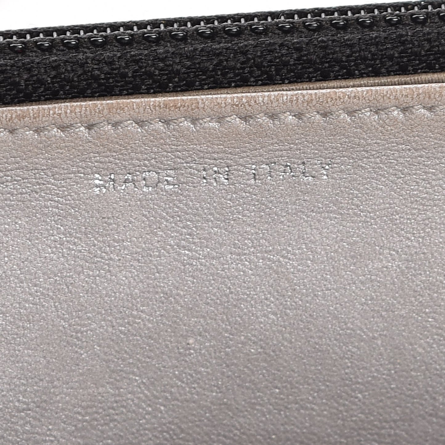 Lambskin Camellia Embossed Wallet On Chain WOC Black