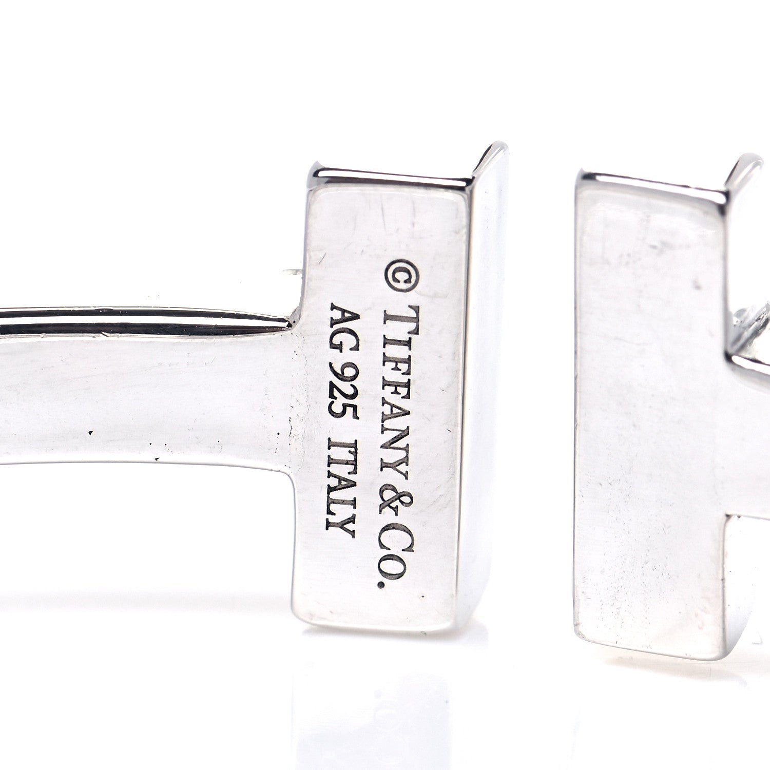 Tiffany Sterling Silver T Square Bracelet 4 of 5