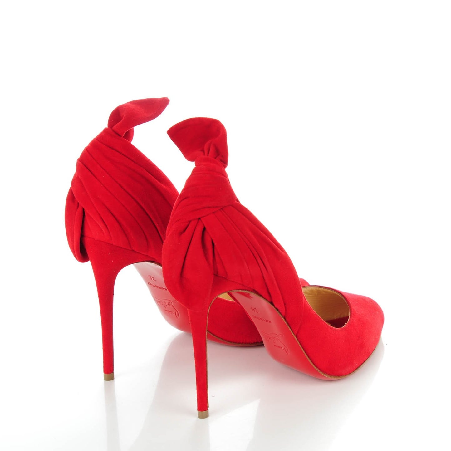 Suede Barbara 100 Peep Toe Pumps 36 Oeillet