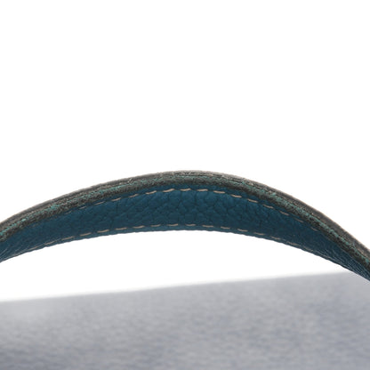 Hermes Taurillon Clemence Double Sens 36 Reversible Tote Bleu Sapphire Izmir 13 of 19