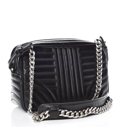 Prada Soft Calfskin Diagramme Crossbody Bag Black 3 of 10