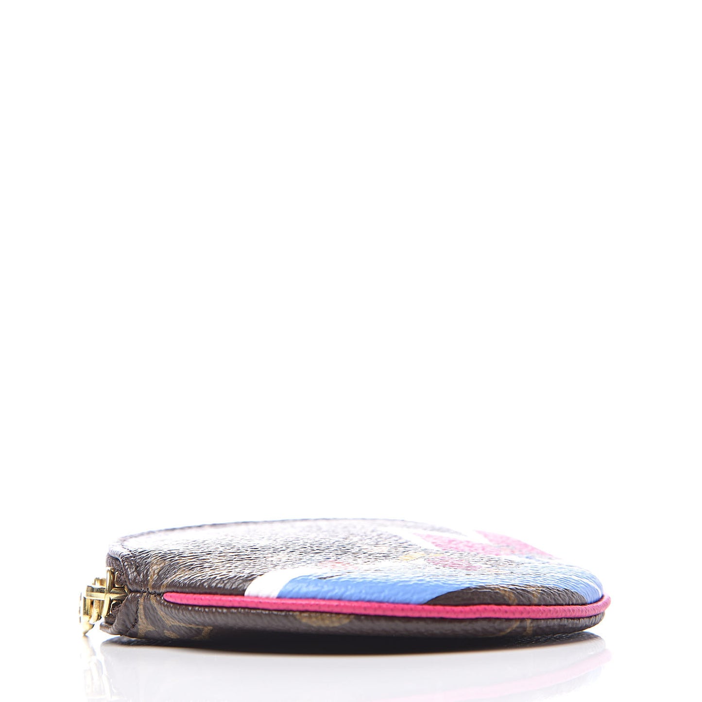 Monogram 2018 Christmas Animation Round Coin Purse