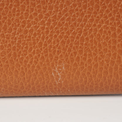 Gucci Dollar Calfskin Zip Around Wallet Saffron 5 of 9