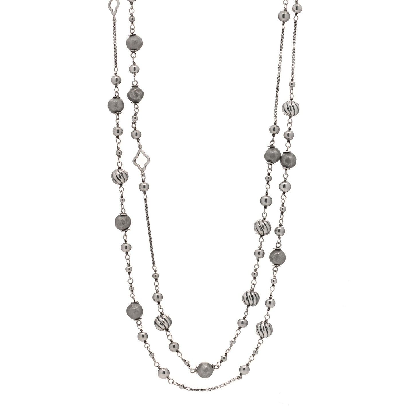 Sterling Silver DY Elements Chain Necklace