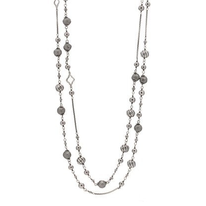 David Yurman Sterling Silver DY Elements Chain Necklace 1 of 3