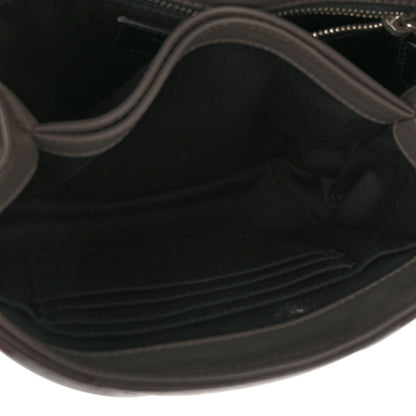 Saint Laurent Calfskin Y Quilted Monogram Toy Loulou Crossbody Bag Storm 6 of 10