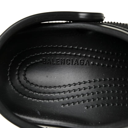 Balenciaga X CROCS Rubber Womens Madame 80 Sandals 39 Black 8 of 8