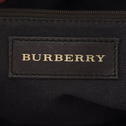 Burberry Haymarket Check Medium Willenmore Hobo Chocolate 6 of 10