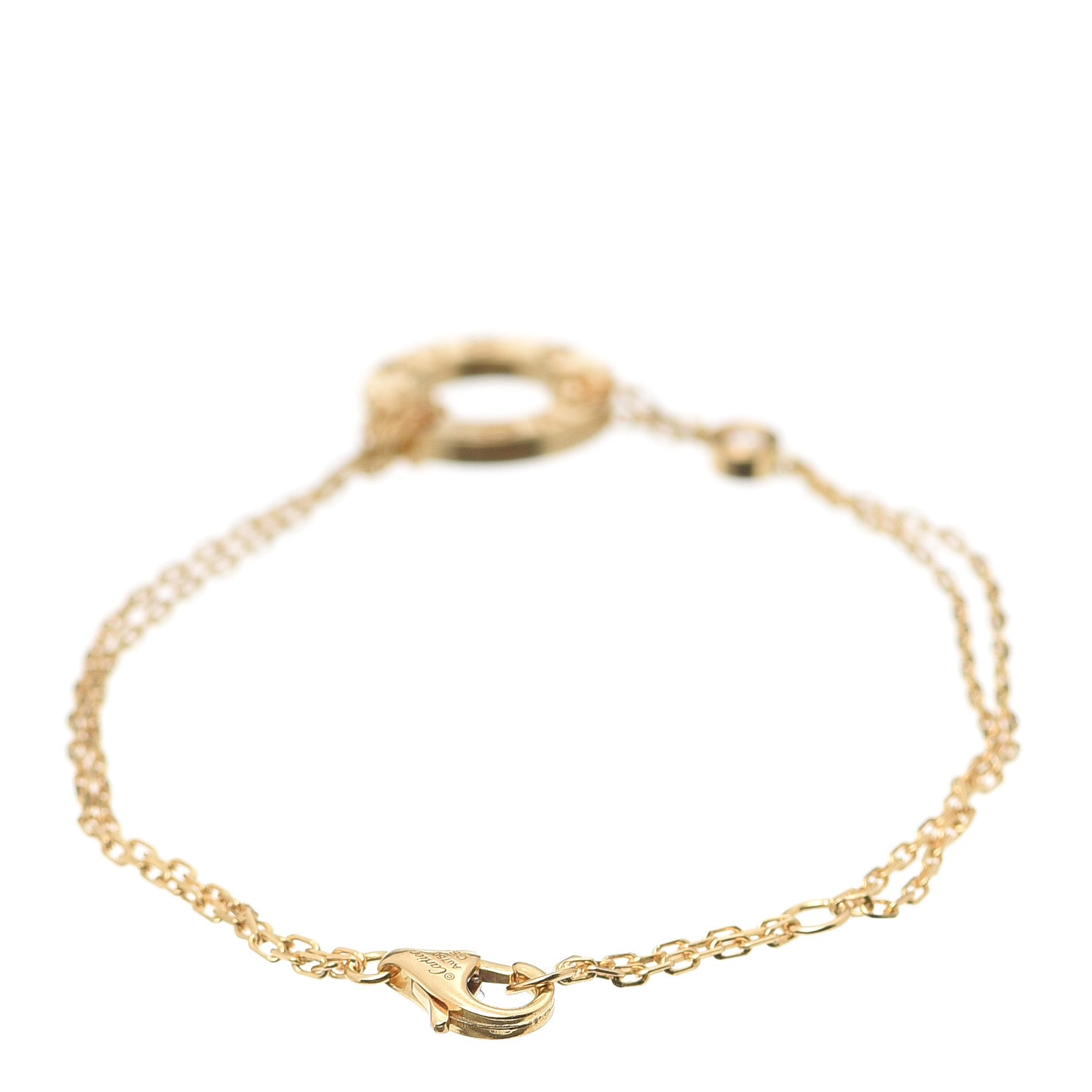 Cartier 18K Yellow Gold Diamond LOVE Bracelet 3 of 6