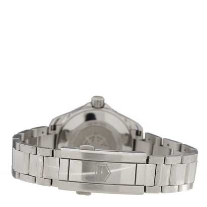 Tag Heuer Stainless Steel Diamond 30mm Aquaracer Professional 200 Automatic Watch Black WBP2410 3 of 5