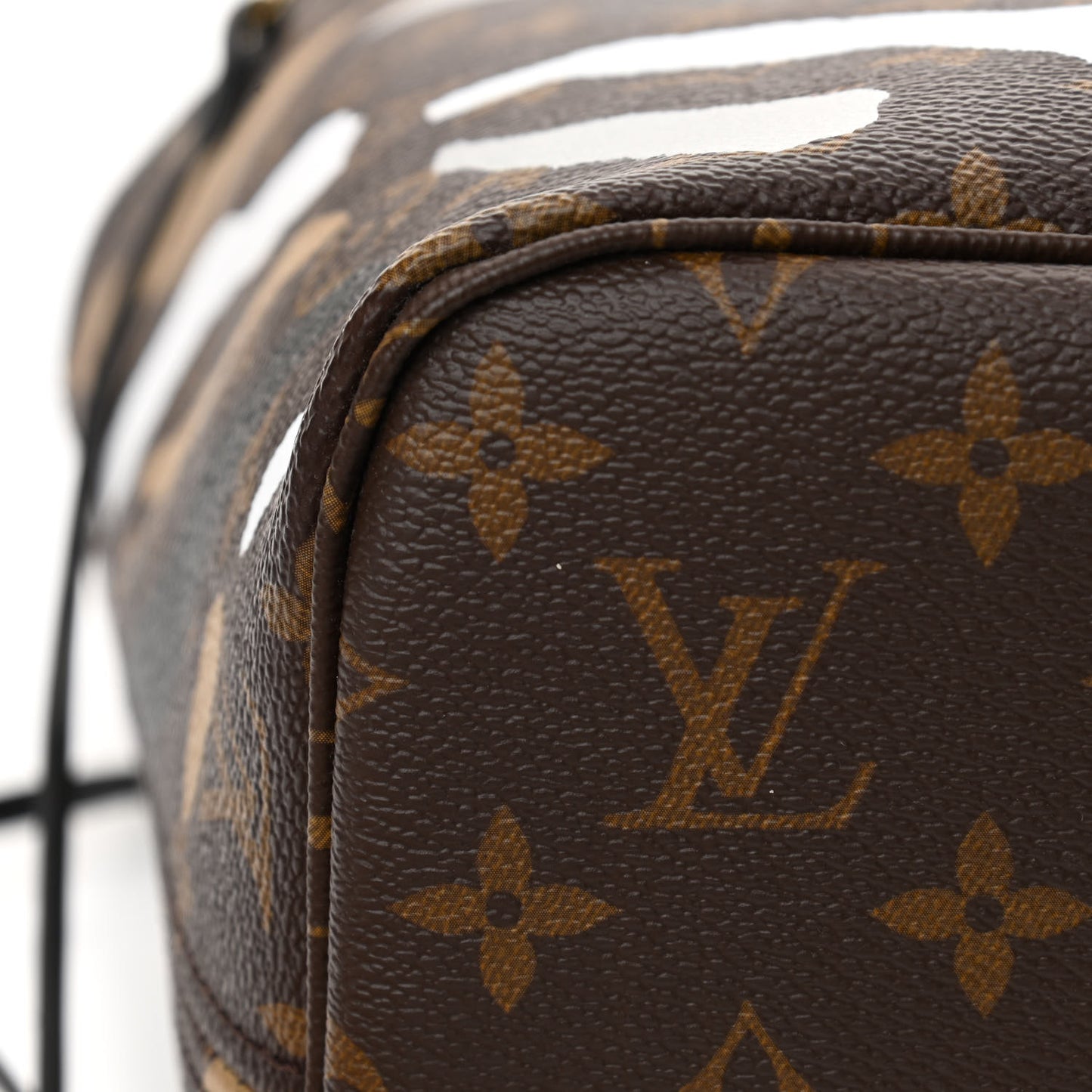 X LOL Monogram Neverfull MM Gold Silver