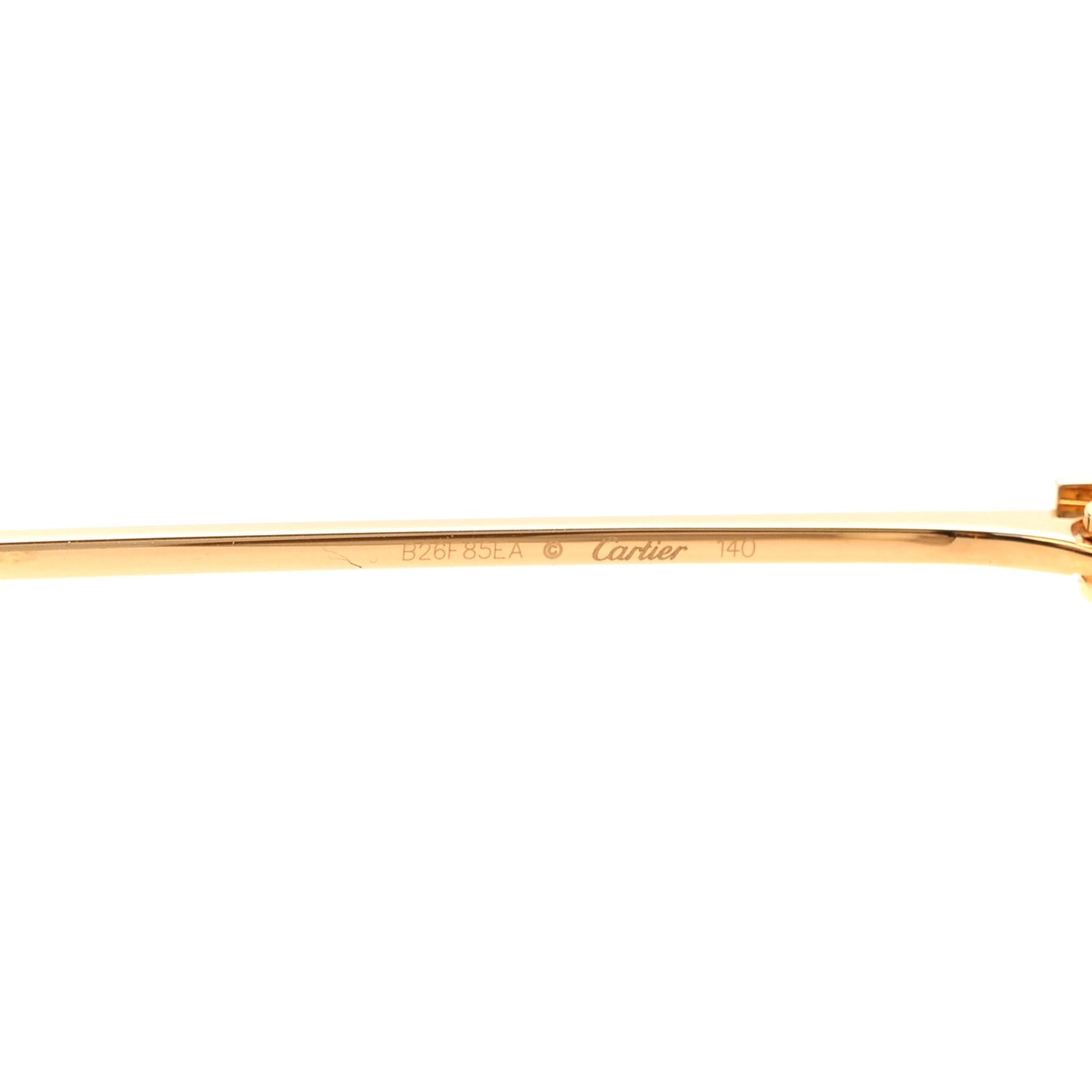 Santos Aviator Sunglasses CT0298S Gold
