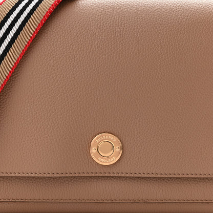 Burberry Grainy Calfskin Note Crossbody Bag Beige 6 of 9