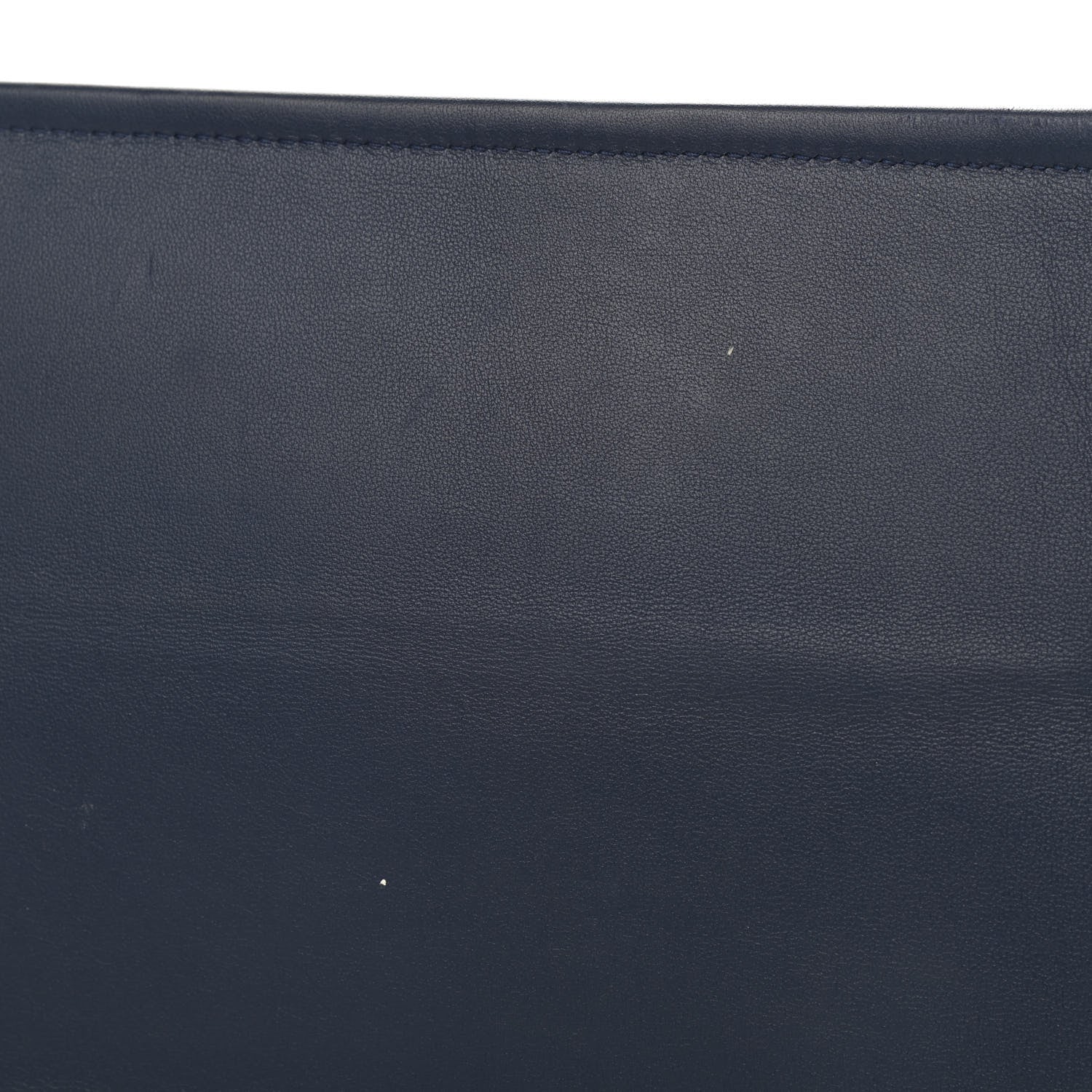Christian Dior Calfskin Embossed Book Tote Navy Blue 10 of 10