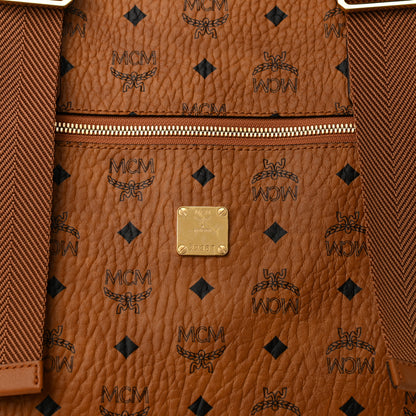 MCM Visetos Medium Klassik Tote Cognac 9 of 11