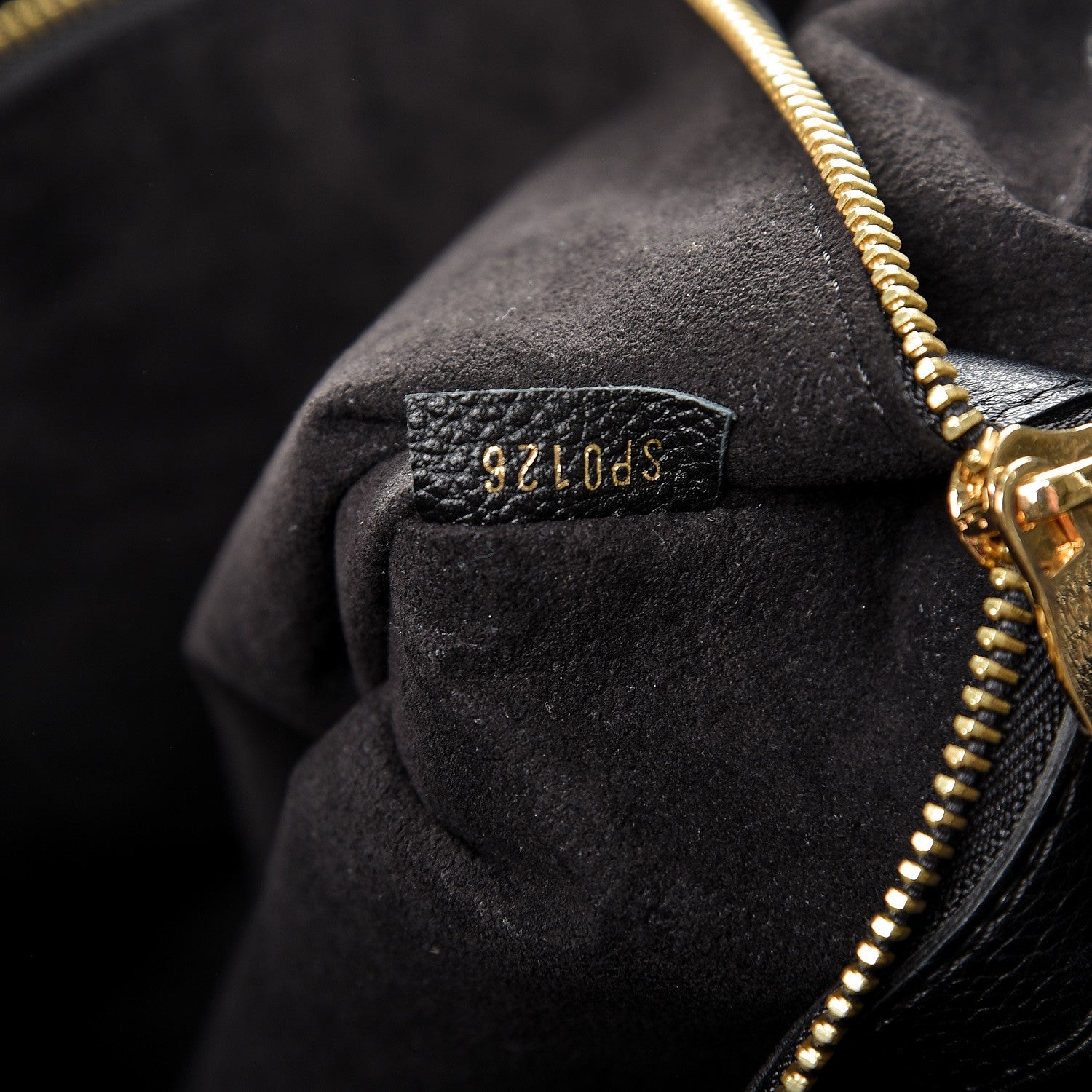 Louis Vuitton Monogram Pallas Shopper Black 7 of 9