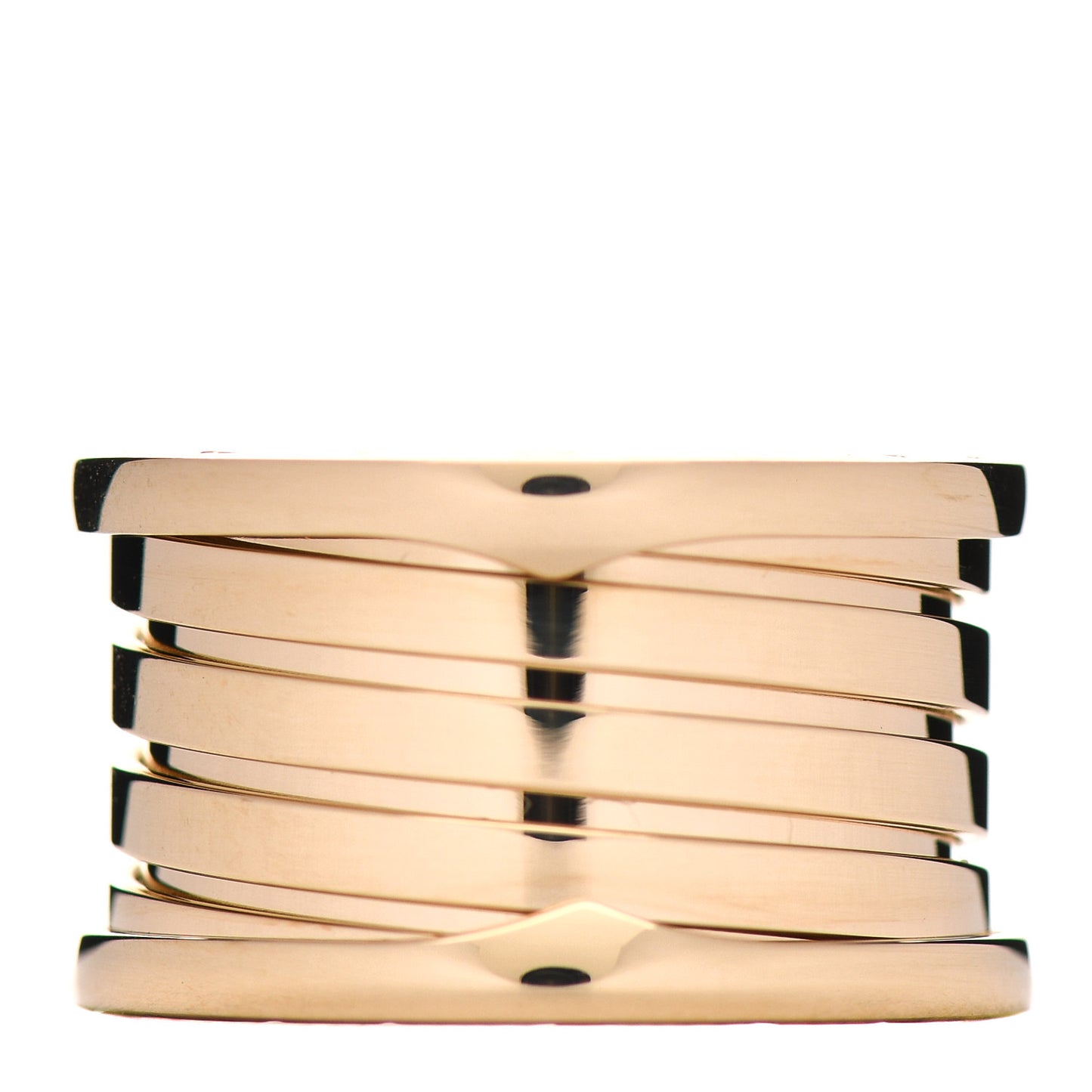 18K Yellow Gold B.Zero1 Four-Band Ring 55 7.25