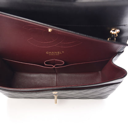 Chanel Caviar Quilted Jumbo Double Flap Black 5 of 11