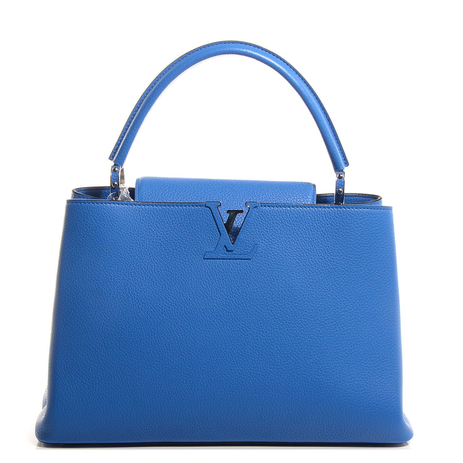 Louis Vuitton Taurillon Capucines MM Outremer 1 of 7