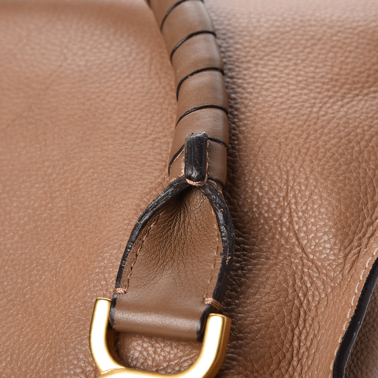 Calfskin Medium Marcie Satchel Nut