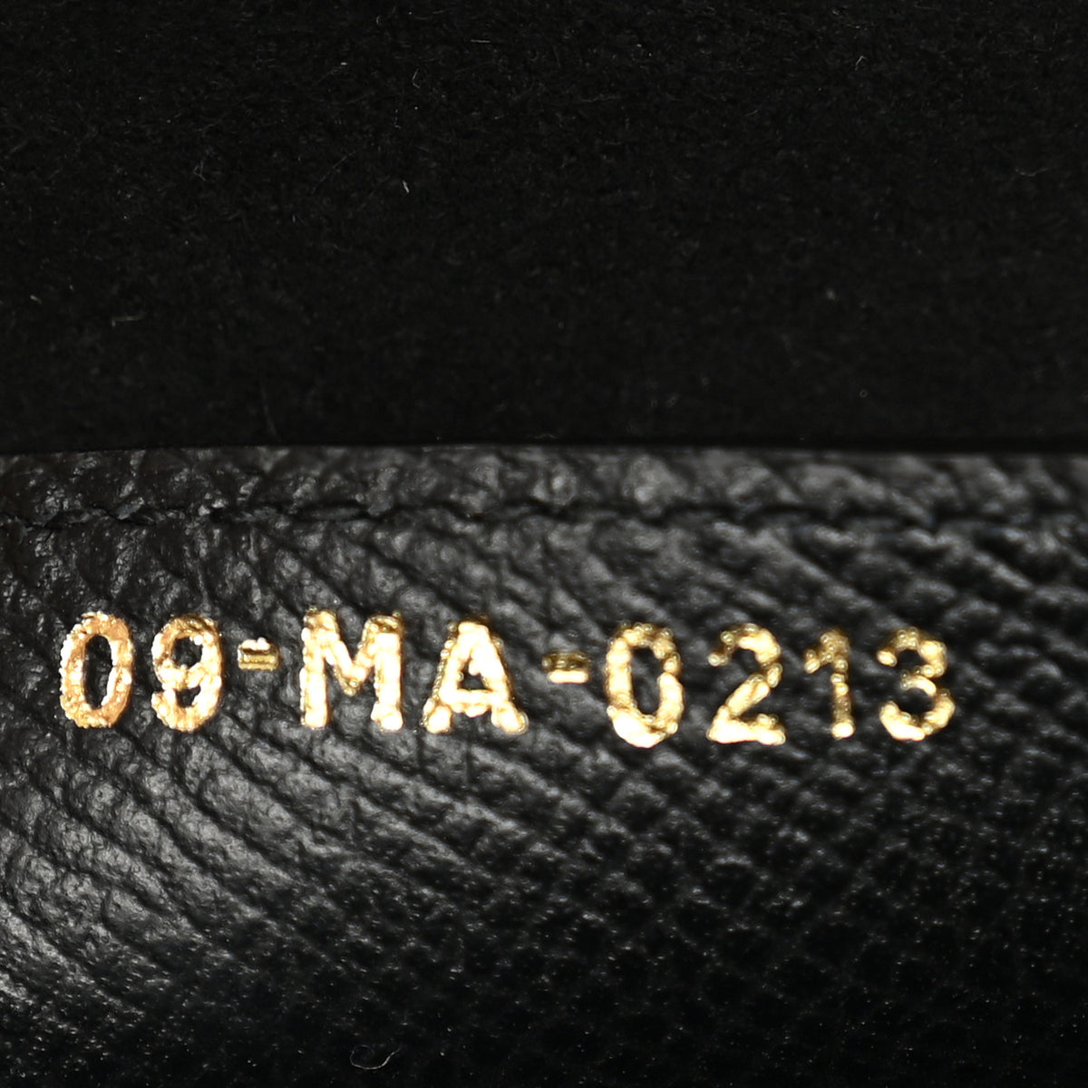 Christian Dior Grained Calfskin Saddle Bag With Strap Black 8 of 11