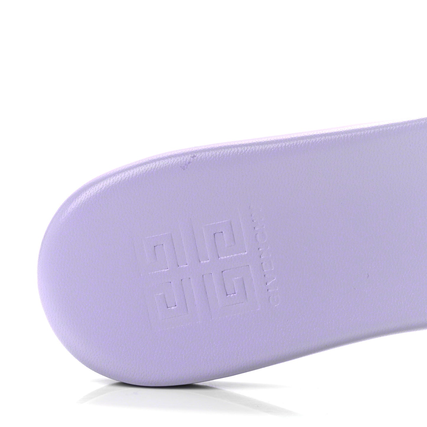 Lambskin 4G Flat Sandals 40 Lilac