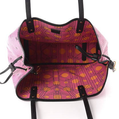 MCM Visetos Medium Liz Reversible Shopper Tote Pink 5 of 15