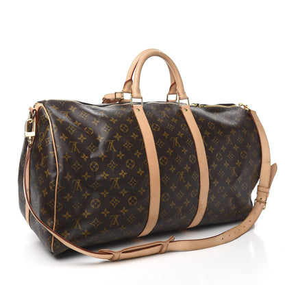 Louis Vuitton Monogram Keepall Bandouliere 55 2 of 14