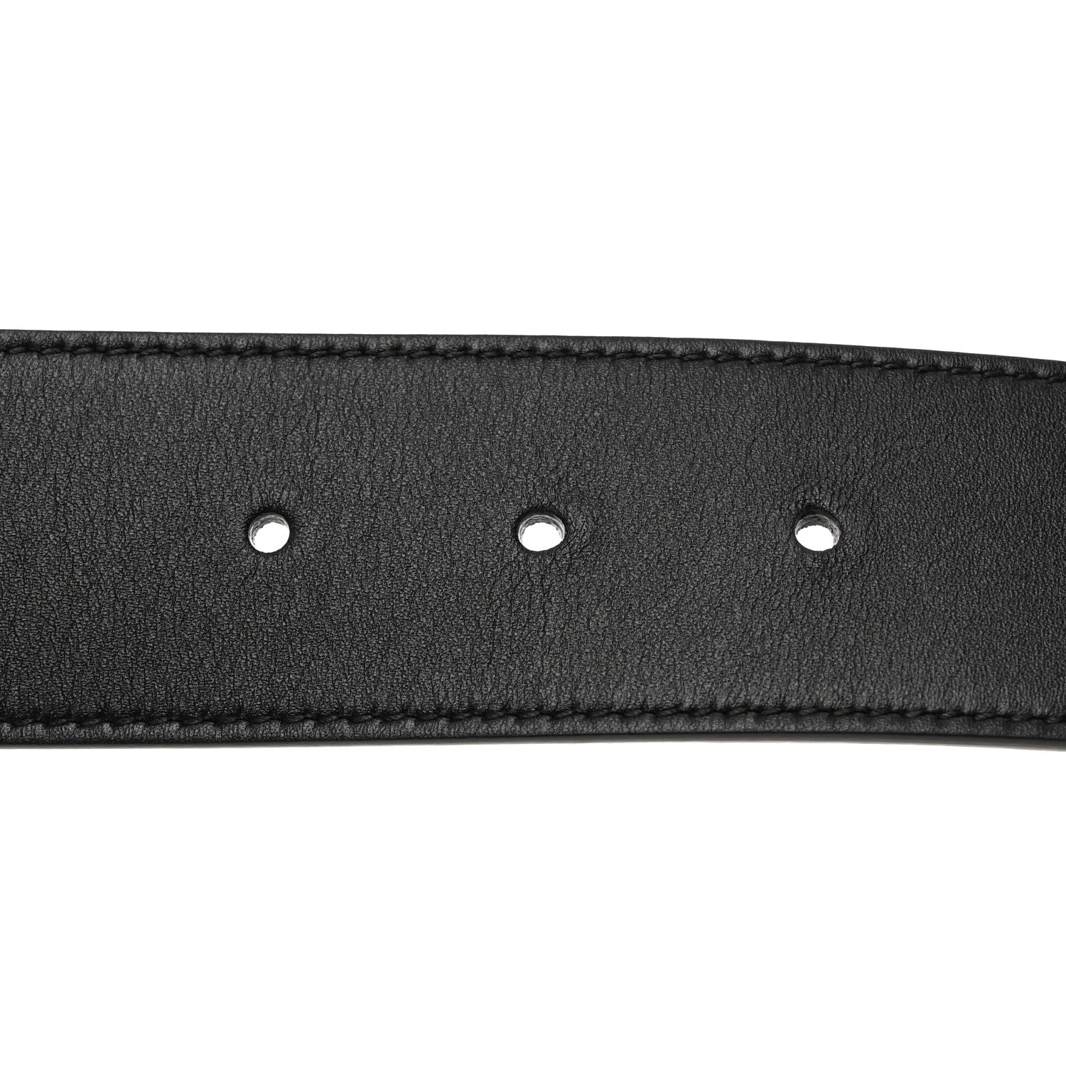 Gucci Calfskin Crystal Double G 40mm Belt 85 34 Black 6 of 6
