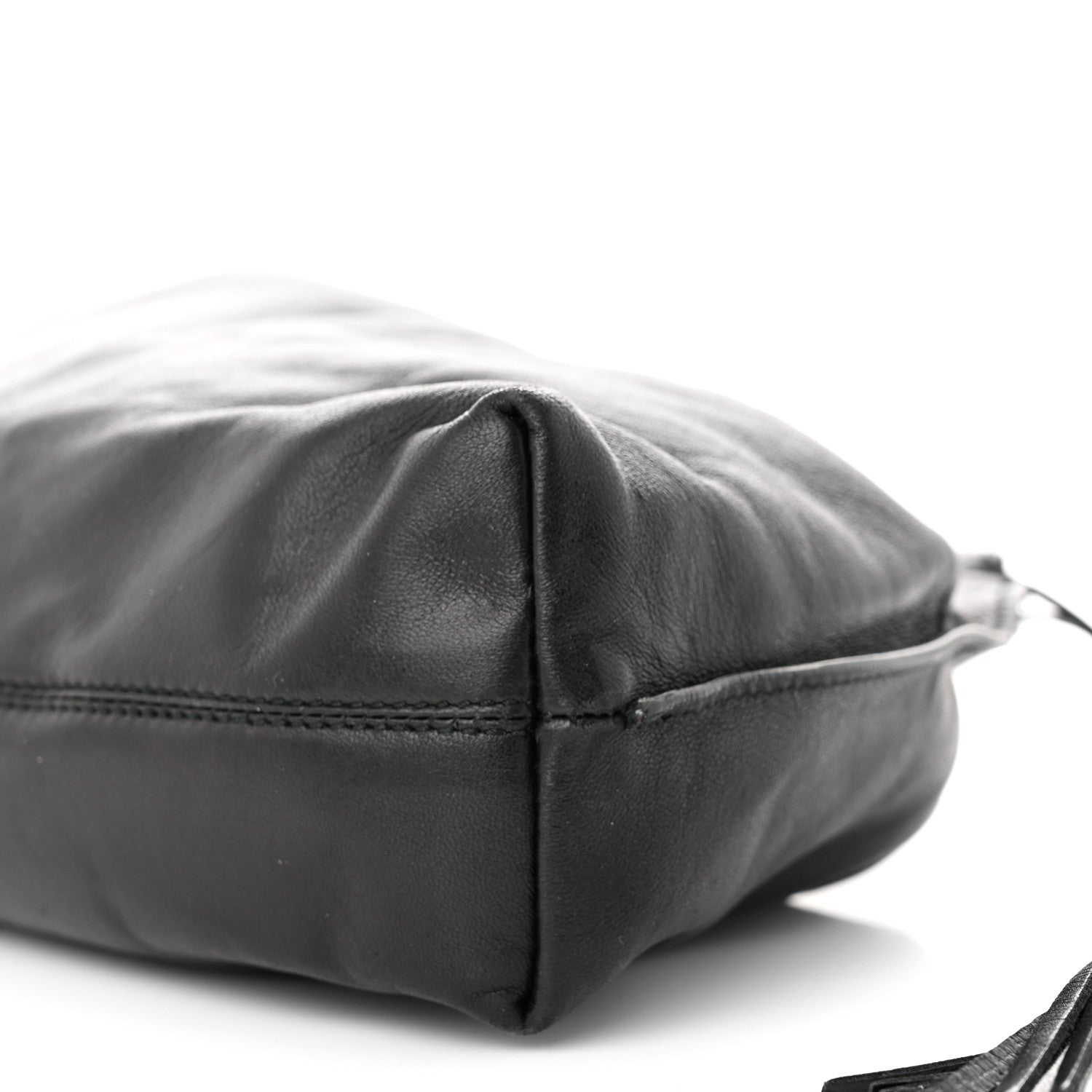 Gucci Lambskin Tassel Pouch Black 10 of 13
