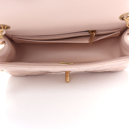 Chanel Lambskin Quilted Mini Rectangular Pearl Crush Flap Light Beige 5 of 9